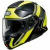 Shoei Neotec II Excursion TC-3 Black-Hi-Viz Yellow Helmets