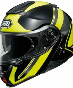 Shoei Neotec II Excursion TC-3 Black-Hi-Viz Yellow Helmets