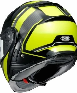 Shoei Neotec II Excursion TC-3 Black-Hi-Viz Yellow Helmets