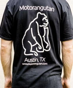 Motorangutan T-Shirt Black-White Casual Wear