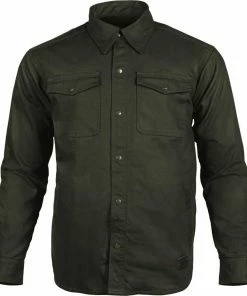 Cortech Voodoo Men's Button Up Long Sleeve Shirt Jackets