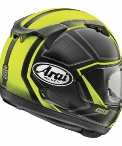 Arai Quantum-X Spine Black-Hi-Viz Yellow Helmet
