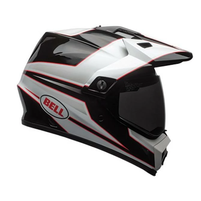 Bell MX-9 Adventure MIPS Stryker Black-White Helmet