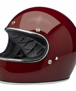 Helmets Biltwell Gringo ECE Gloss Garnet Red Helmet