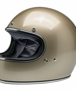Biltwell Gringo ECE Metal Champagne Helmet Helmets