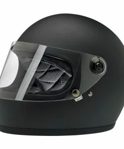 Biltwell Gringo S ECE Flat Black Helmet