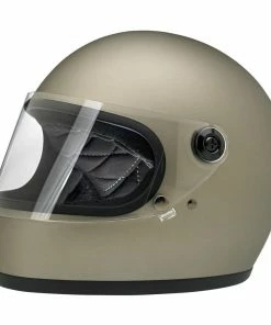 Biltwell Gringo S ECE Flat Titanium Helmet Helmets