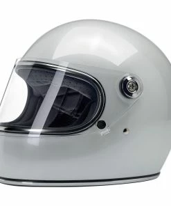 Biltwell Gringo S ECE Metallic Pearl White Helmet