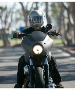 Biltwell Lane Splitter Flat Titanium Helmet Helmets