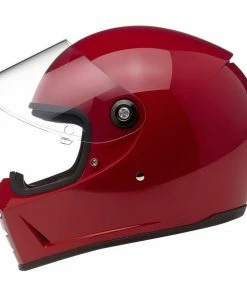 Biltwell Lane Splitter Gloss Blood Red Helmet Helmets