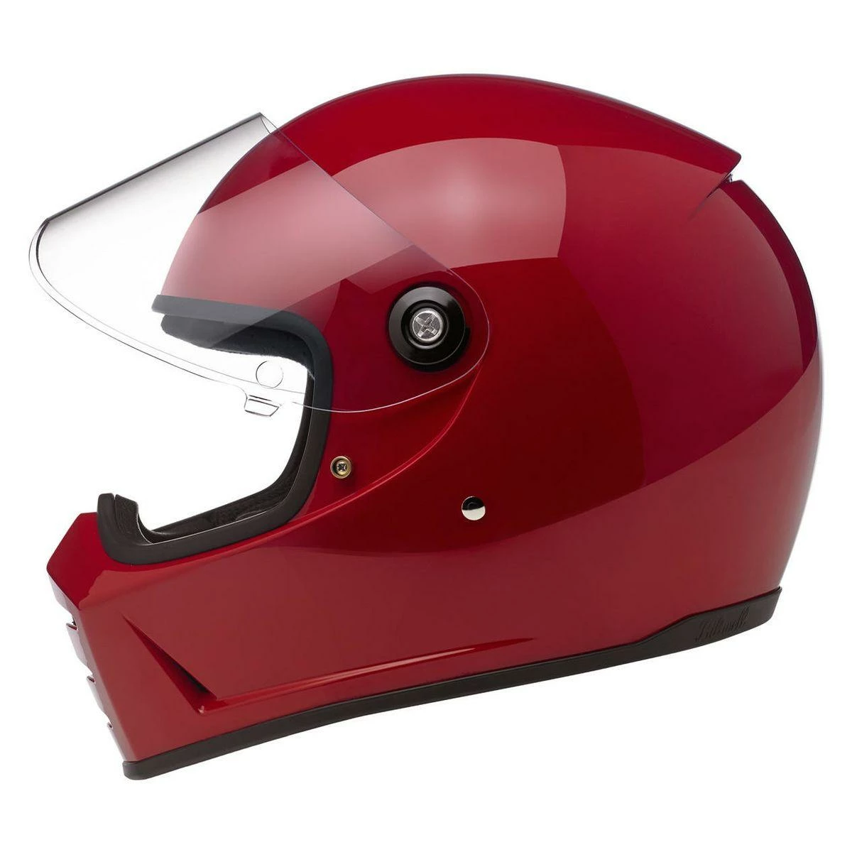 Biltwell Lane Splitter Gloss Blood Red Helmet Helmets