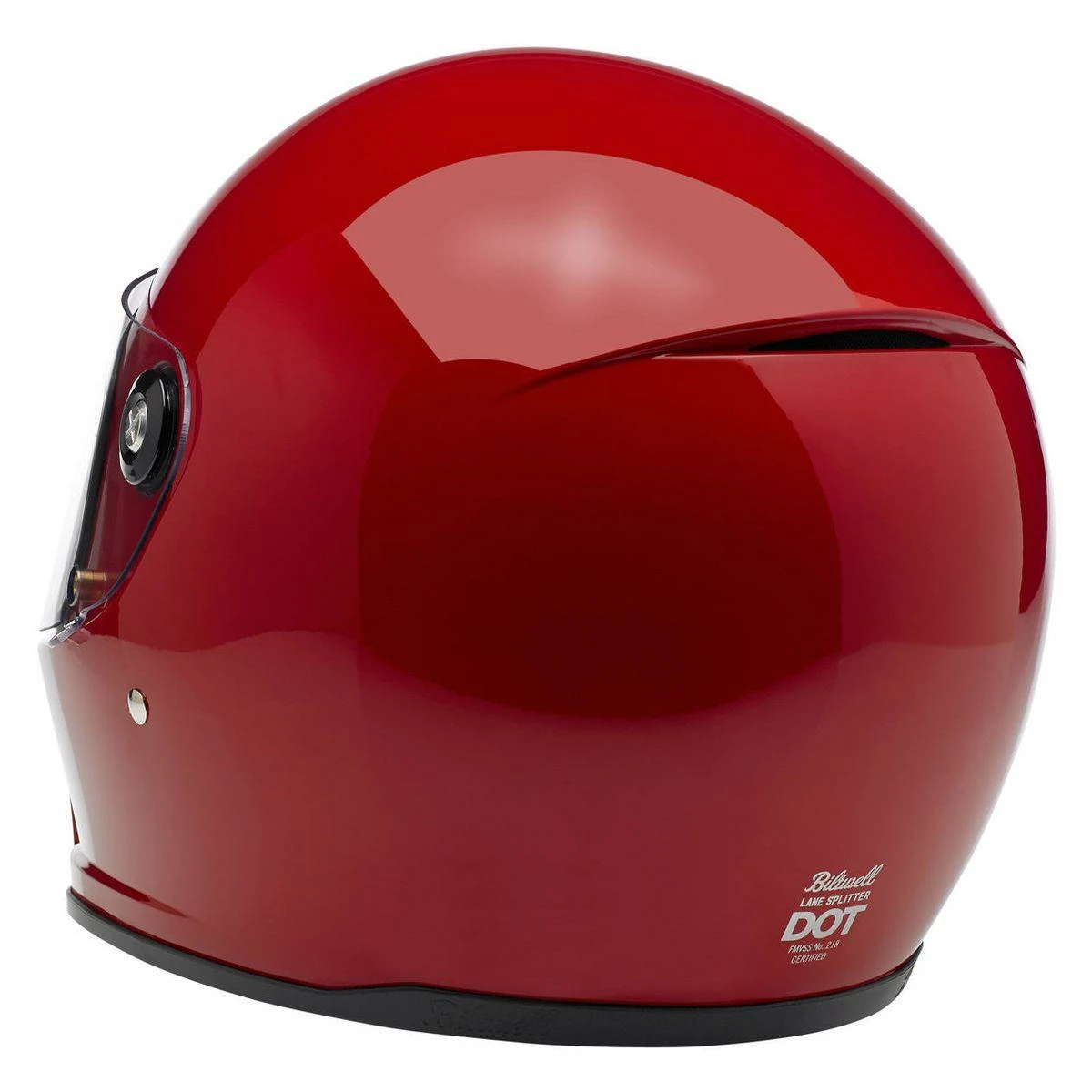 Biltwell Lane Splitter Gloss Blood Red Helmet Helmets