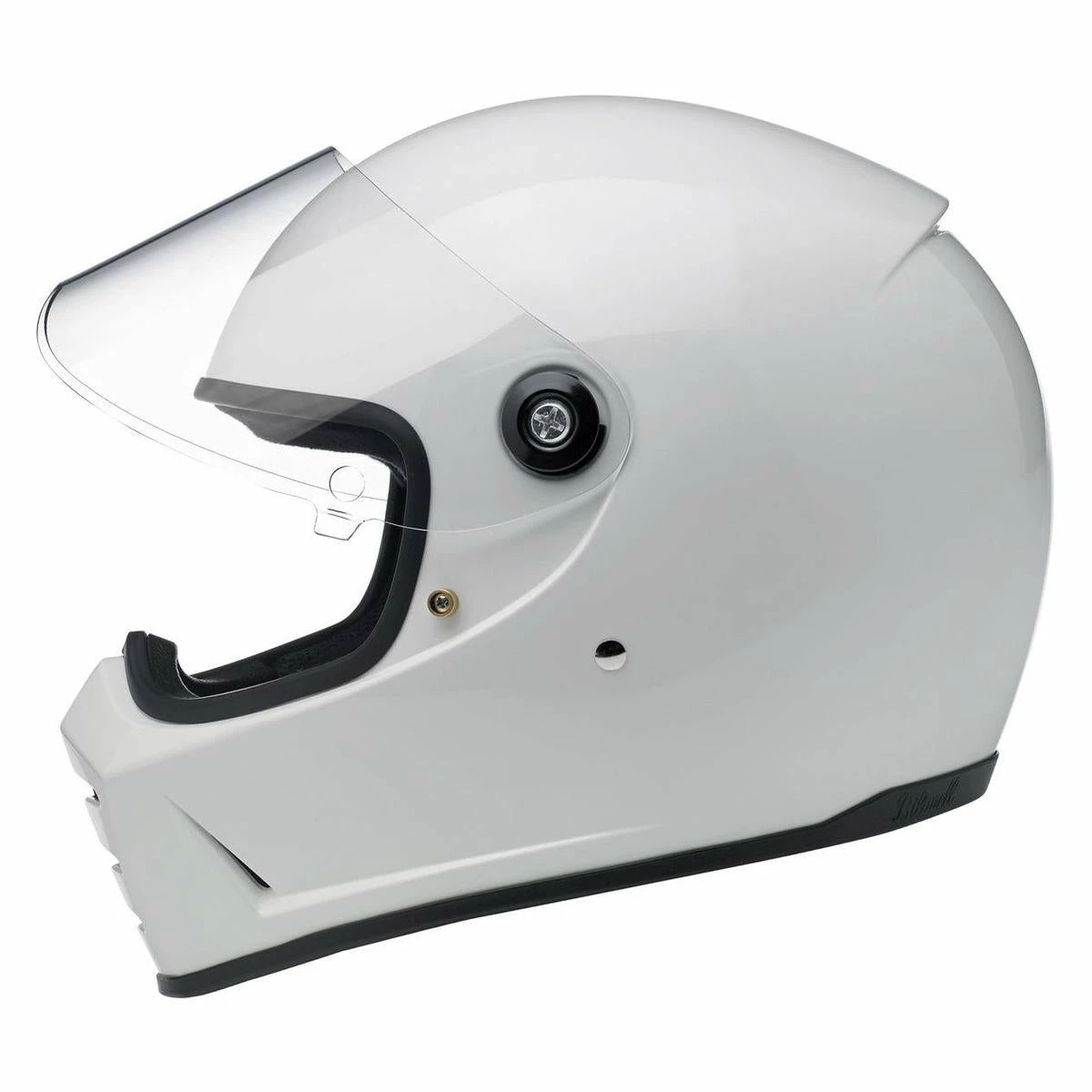 Biltwell Lane Splitter Gloss White Helmet Helmets
