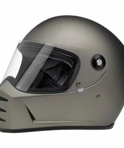 Biltwell Lane Splitter Flat Titanium Helmet Helmets