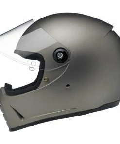 Biltwell Lane Splitter Flat Titanium Helmet Helmets