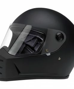 Helmets Biltwell Lane Splitter Flat Black Helmet