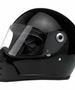 Helmets Biltwell Lane Splitter Gloss Black Helmet