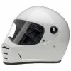 Biltwell Lane Splitter Gloss White Helmet Helmets