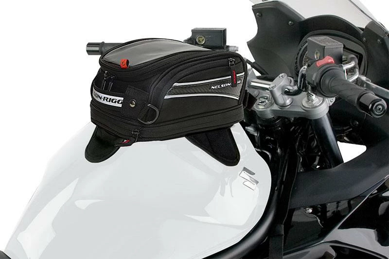 Nelson Rigg CL-2014 Journey Mini Tank Bag (Magnetic And Strap Mount)