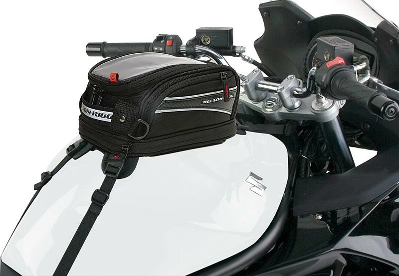 Nelson Rigg CL-2014 Journey Mini Tank Bag (Magnetic And Strap Mount)