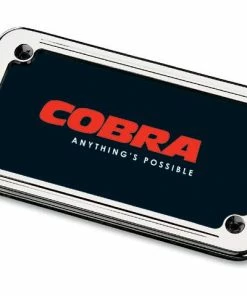 License Plate Stuff - Cruiser Cobra Billet License Plate Frame