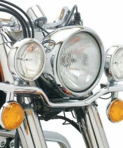 Lightbars And Mounts Cobra Chrome Lightbar Square-Shallow (Honda)