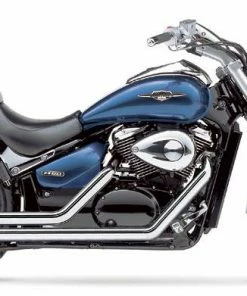 Cobra Street Rod Slashdown Exhaust W-Bungs (Suzuki)