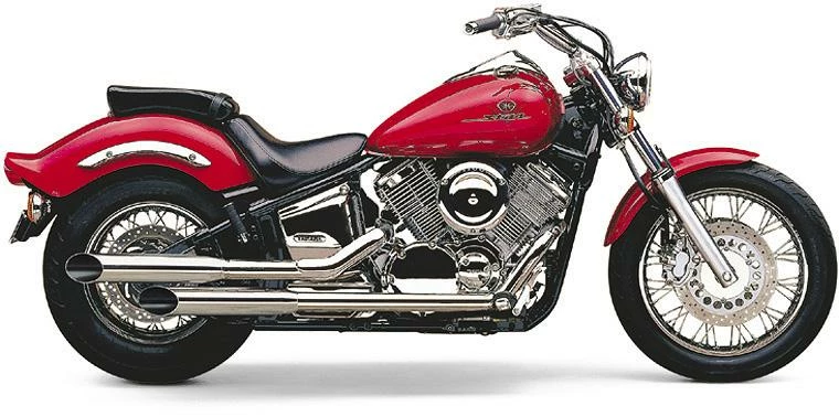 Cobra Boulevard Classic Deluxe Slashcut Exhaust (Yamaha) Complete - Cruiser