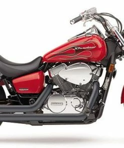 Cobra Street Rod Exhaust - Slashdown Black (Honda) Complete - Cruiser