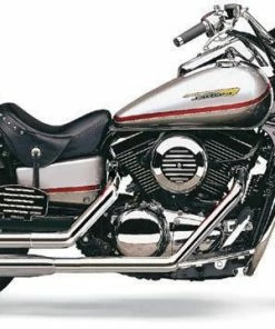 Complete - Cruiser Cobra Boulevard Classic Deluxe Slashcut Exhaust (Kawasaki)
