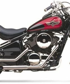 Complete - Cruiser Cobra Boulevard Classic Deluxe Slashcut Exhaust (Kawasaki)