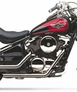 Cobra Boulevard 2" Drag Pipe Exhaust (Kawasaki) Complete - Cruiser