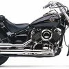 Slip On - Cruiser Cobra Boulevard Slip-on Slashcut Exhaust (Yamaha)
