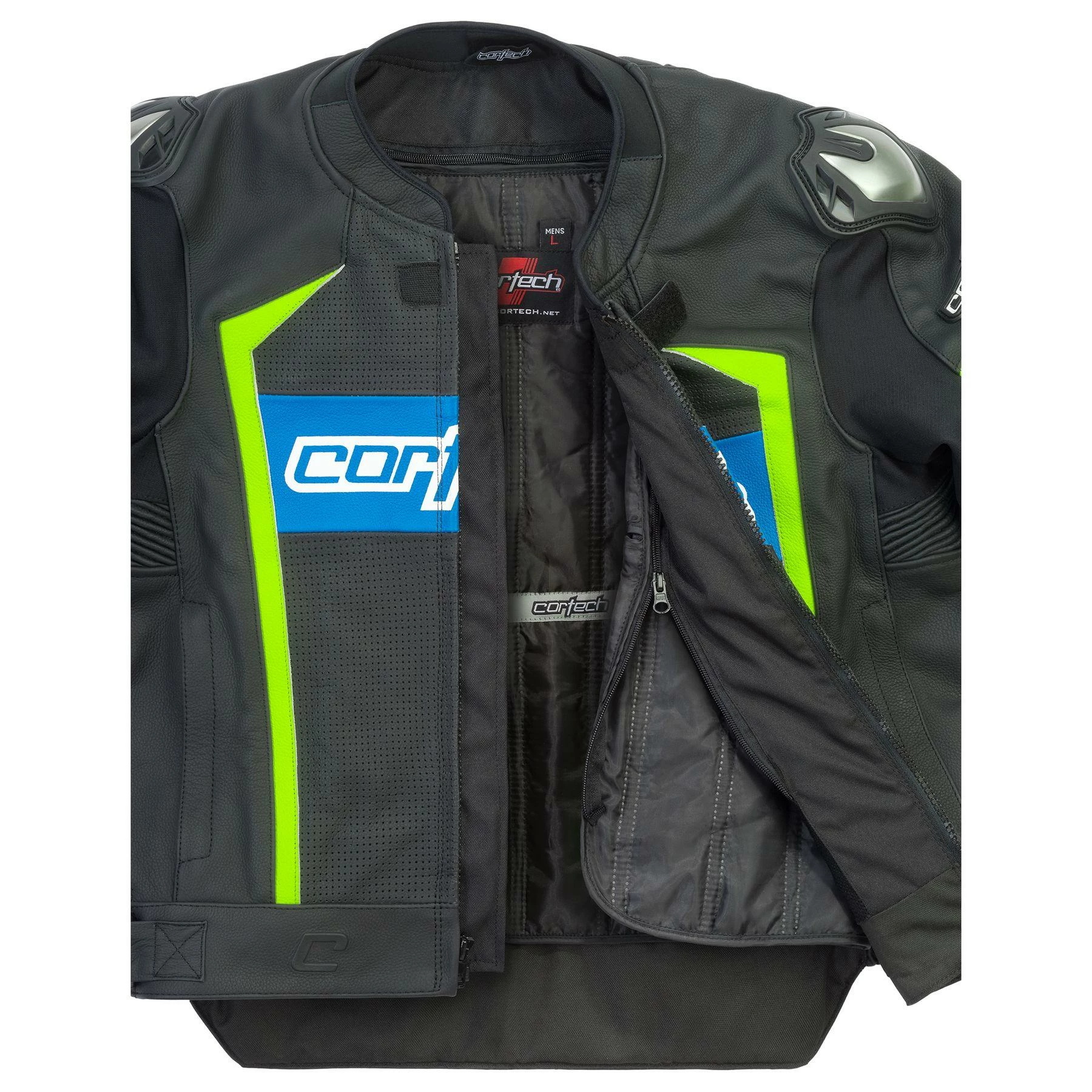 Cortech Adrenaline 2.0 Leather Jacket Jackets