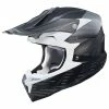 HJC I 50 Fury Black-White MC-5SF