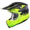 Helmets HJC I 50 Fury Black-HighVis MC-3HSF