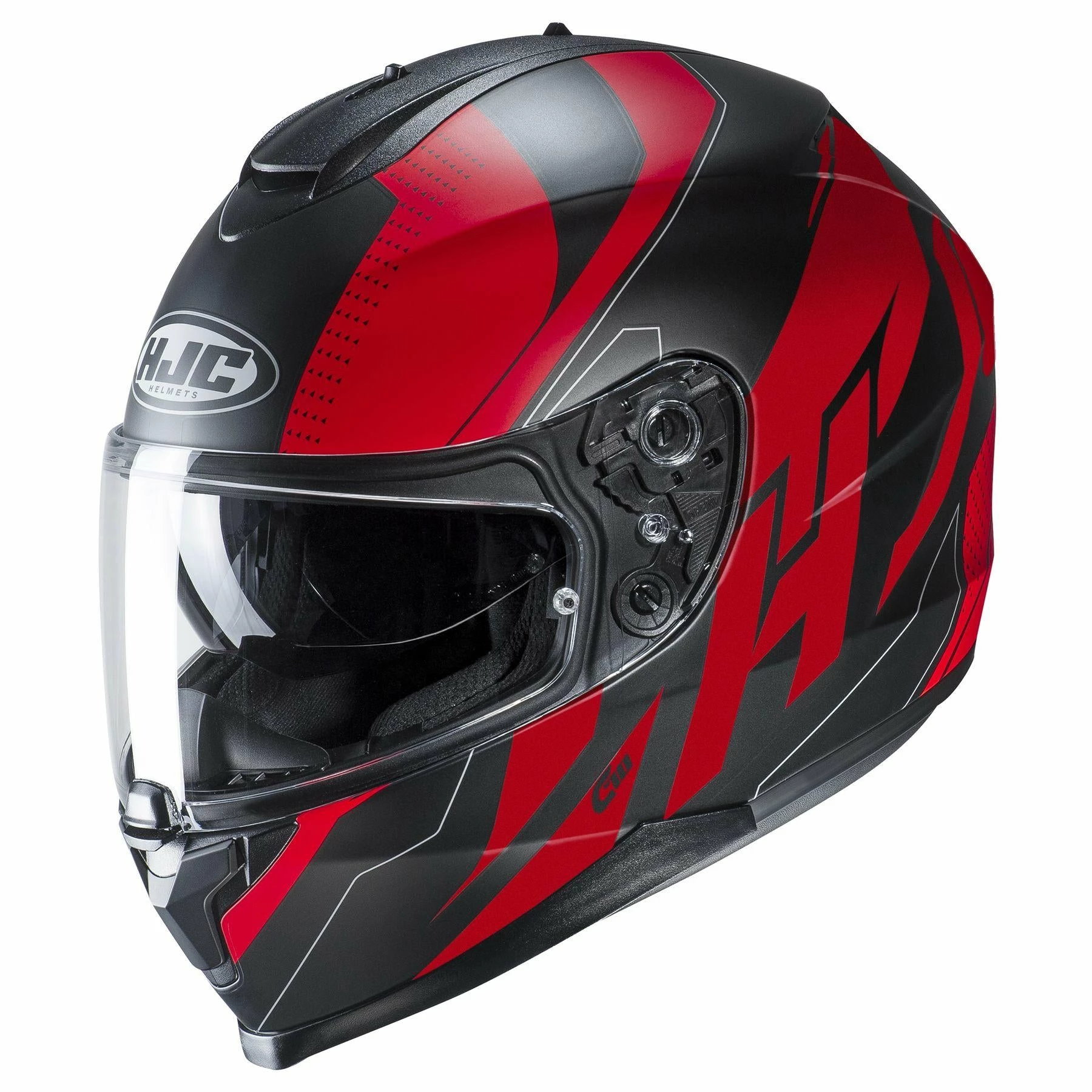 HJC C 70 Boltas Black-Red MC-1SF Helmets