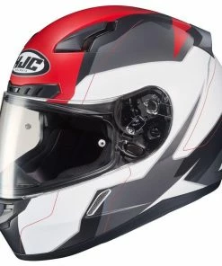 HJC CL-17 Omni Matte Black-White-Red Helmet