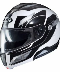 HJC CL-MAX 3 Flow Black-White MC-10