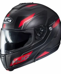 HJC CL-MAX 3 Flow Black-Red MC-1SF Helmets