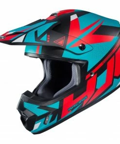 HJC CS-MX 2 Madax Black-Red-Aqua MC-21SF Helmets