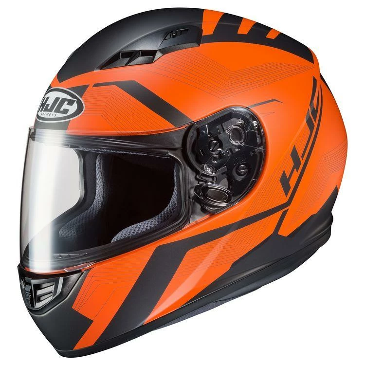 Helmets HJC CS-R3 Faren Matte Black-Orange Helmet