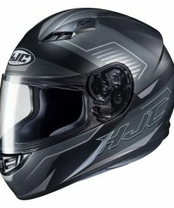 HJC CS-R3 Trion Matte Black-Silver Helmet Helmets