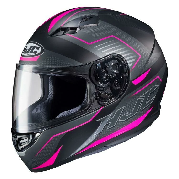 HJC CS-R3 Trion Matte Black-Pink Helmet Helmets