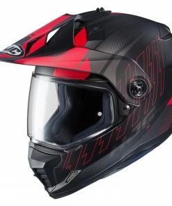 HJC DS-X1 Gravity Black-Red MC-1SF