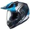 HJC DS-X1 Gravity Black-Blue MC-2SF