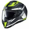 HJC I70 Matte Black-White-Hi-Viz Yellow Elim Helmet Helmets