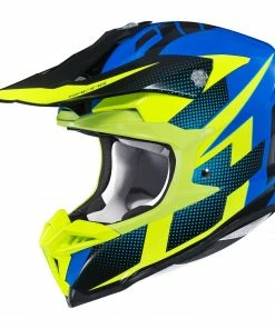 HJC I 50 Argos HighVis-Blue-Black MC-23