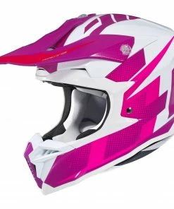 HJC I 50 Argos White-Pink MC-8 Helmets