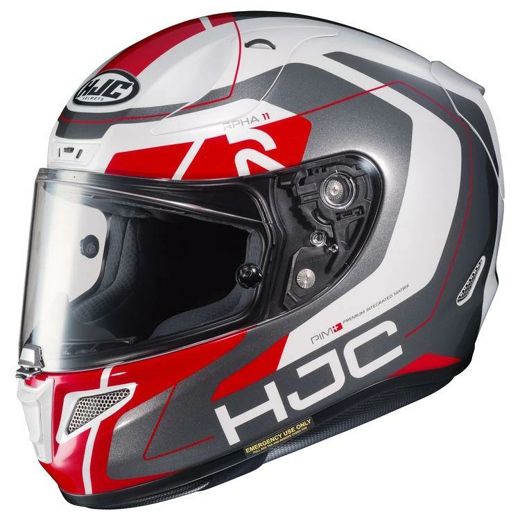 Helmets HJC Rpha 11 Pro Chakri Grey-White-Red Helmet
